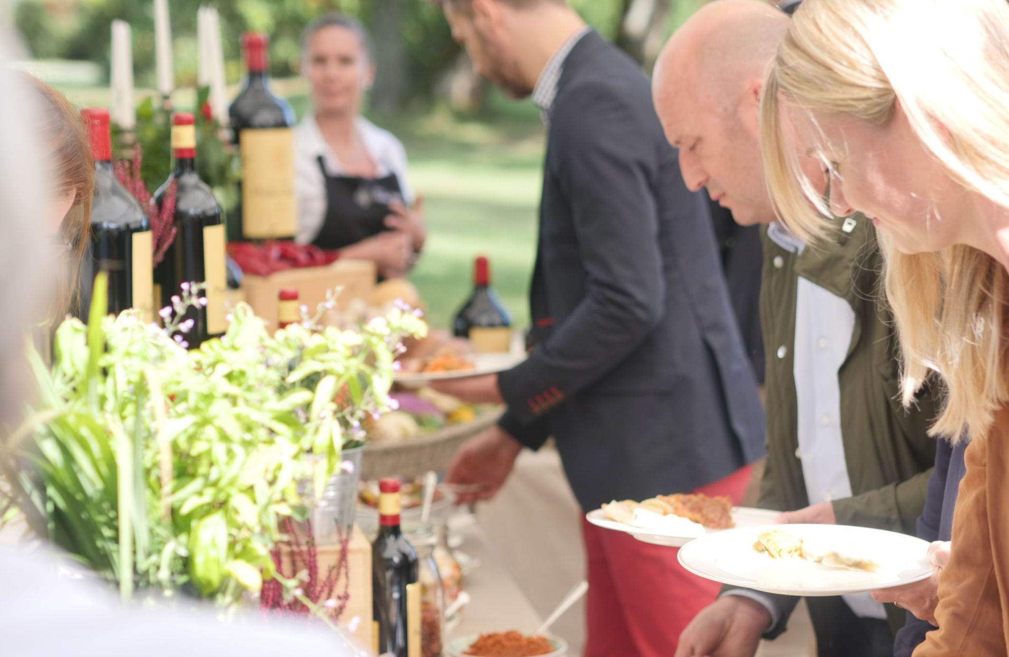 Château Phélan Ségur - Table des vendanges 2017